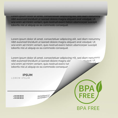 8.5 11 Inch, F82, PN81, 3 Rongta Rolled Thermal Printer Paper x Advanced Quick-Dry US Letter Size Thermal Paper