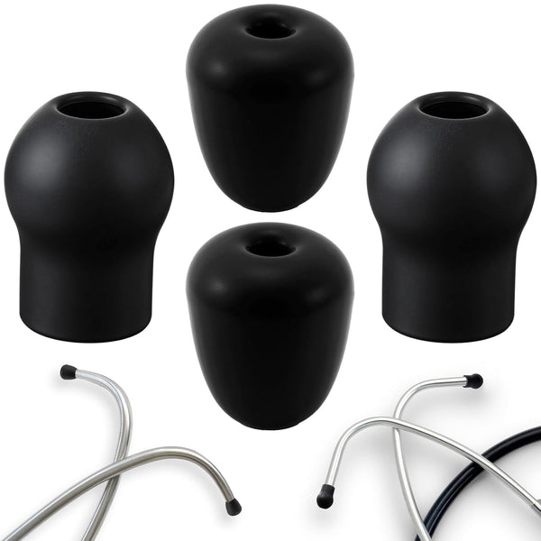 YALOJE 4pcs Stethoscope Ear Tips Replacement, Silicone Stethoscope Ear Pieces, Noise Reduction Earplugs