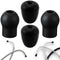 YALOJE 4pcs Stethoscope Ear Tips Replacement, Silicone Stethoscope Ear Pieces, Noise Reduction Earplugs