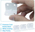 Seimneire 4 1x1x1.26inch 90 12Pcs White Metal Corner Bracket, Holes L Shape Corner Brace, Degree Right Angle Bracket