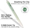 Gel Pen Fine Point, 12Pcs 0.5mm Retractable Black Gel Ink Pens for Smooth Writing, Quick Dry Extra Fine Needle Point