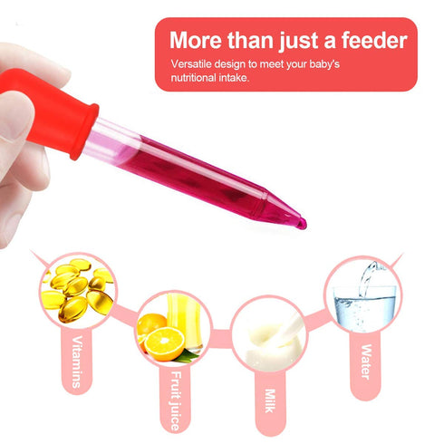 10 Pcs Liquid Droppers Pipettes with 1 Cleaning Brush, 5ML Silicone and Plastic Eyedropper for Crafts