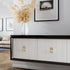 SKFGNX Hardware,5 Gold Cabinet Pulls Solid Zinc Alloy Kitchen Cupboard Single Hole for Bedside Table Handle Drawer