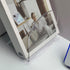 Tomedny 1 Pair Acrylic Bookends, Clear Decorative Heavy Duty Book End Thicken Non Slip Bookends L Shaped Book Stopper