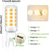 6 Pack G9 Bulb 4W 40 G9 Bulb, 3000K T4 9 120V, 450 Non-dimmable TJOY LED Equivalent Watt, Replacement Halogen Light