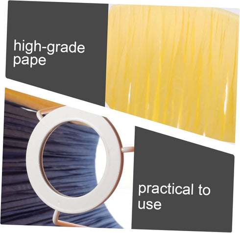 STOBOK Elegant Paper Lampshade for Table Floor Lamps Modern Design Pleated Pendant Light Cover Versatile Use Bedroom