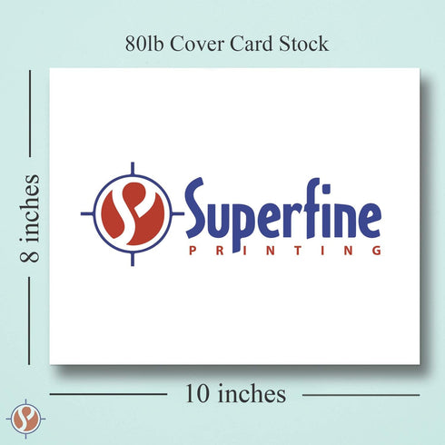 80lb 100 Pack 8 10 Blank Index Flash Note Cards | Heavyweight Thick White Cover Stock. Cards Per | x