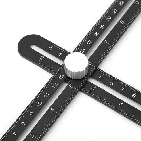 Universal Angle Ruler Tool for Precision Measurements
