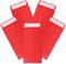 Cash Envelopes 100 Pack 3.5x6.5inch, Colored Coin Envelopes for Budgets, Checks, Coins, Jewelry, Small Items (Red)