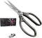 Heavy Duty Scissors 8.5'', All Purpose, Reinforced Stainless Steel Blades for Home, Office, Easy Cutting
