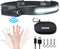 COSOOS LED Headlamp Rechargeable Flashlight & Carry Case, Bright Head Lamp Floodlight & Spot Light for Hiking & Camping