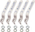 MIDLINE VALVE Replacement Lever Handle for MIDLINE VALVE 610 Series, Stainless Steel Ball Valve, 5 Pack