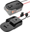 Power Wheel Adapter with Fuse & Switch, Secure Battery Adapter for Ridgid AEG 18V Hyper Lithium Battery