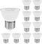 Rysa Light PAR16 LED Light Bulb Short Neck 2700K,Dimmable,5W, 500LM, LED Flood Lights (50W