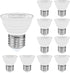 Rysa Light PAR16 LED Light Bulb Short Neck 2700K,Dimmable,5W, 500LM, LED Flood Lights (50W