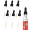 Glass Dropper Pipettes Compatible with SodaStream Bubly Bubbly Drops Flavors (Black, 6Pcs)