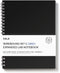 W7-C Expanded Wirebound Lab Notebook, 9.25 x 11.75 in, 144 Pages, Double Wire Looped, 70lb Heavyweight Paper, 1-Pack