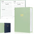 Perfect Blank Recipe Book: Waterproof Cover, 186 Pages to Write and Organize Your Own Recipes (Spring Green)