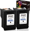 Inktopia Remanufactured Ink Cartridge Replacement for HP 60XL High Yield (2 Black) 2 Pack