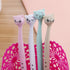 Cute Cat Gel Pens Set, Fun Kawaii Animal Black Ink Pens for Kids, Office, School Supplies, 12 Styles