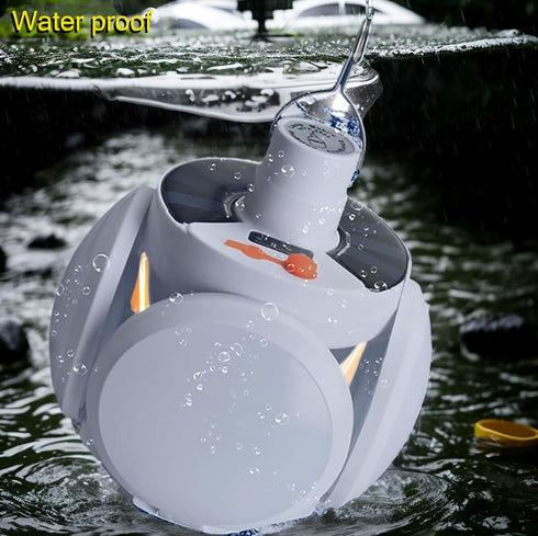 Solar Multi-Functional Emergency LED Light Bulb, USB Charging, Outdoor Ideal for Power Outage and Camping