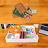 Letter-Size Tray, Desk Drawer Organizer, A4 Plastic Paper Tray, Stackable Paper Organizer for Office, School, Home