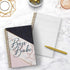 Softcover Boss Babe Spiral Notebook/Journal, 5.5" x 8.5", 120 College Ruled Pages, Durable Gloss Laminated Cover