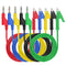 Sumnacon 5PCS Multimeter Banana Plug to Crocodile Alligator Clip Test Probe, 1M Lead Wire Cable