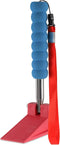 Long Handle Door Stopper Wedge - Heavy-Duty Adjustable Non-Slip Rubber Wedge for Fall Prevention