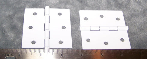 Generic 2 1/2 Inch 2 1/2 Inch/White Plantation Shutter Hinge X Gloss