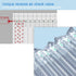 Bubble Cushioning Wrap Roll, 12 inch x 144 Feet, Large Bubble Inflatable Air Pillow Column Wrap for Packing and Moving