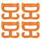Grocery Bag Holder Carrier Handle for Plastic Bags Shopping Bags, Each Holds