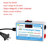 LED TV Backlight Tester, LED Strip Lamp Beads Repair Testing Tool with Gold Plated Pin and Power Cable 0-300V Adaptive Voltage, Measurement Instruments for LED Light, White