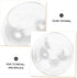 150mm 1-5/8-inch E27 BESTOYARD Glass Globe Lamp Shade Replacement with Clear Round Light Sphere Ball Lamp Shade
