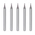 SpeTool 5Pcs Carbide Ball Nose End Mills with TiAlN Coated , 1/32