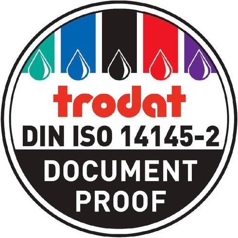 Trodat 6/53/2 668476 Swop Pads Replacement Ink Pads - Red/Blue