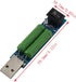 E-outstanding 2pcs Load Resistance Module 5V1A/2A Switchable Load Resistance Discharging Ageing Resistance Electronic Load Detector USB Mini Battery Load Tester Power Bank Discharge Resistor by E-outstanding