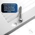 2-Way Commercial (10"x6" 2-Way Upgrade Your Airflow With Curved Blade Ceiling Diffuser & Multi-Shutter Damper