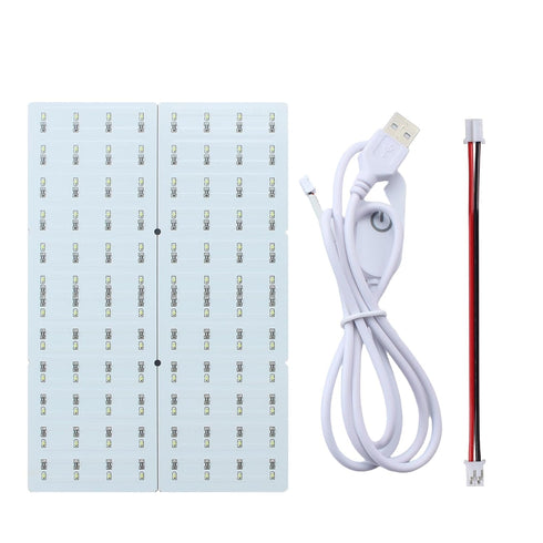 Upgrade LED Backlight Board with 39.3in Power Cable: PCB Light Replacement for