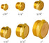 Quickun Pneumatic Muffler Silencer, 1/8” Male Thread Brass Air Exhaust Muffler (Pack of 3)