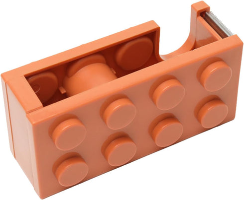 Tissting Tape Dispenser - 10.7 x 5.2 x 4cm Plastic Label Roll Holder for School Office Study Room