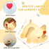 FRDEV 3-Level Dimmable, Elephant Night Light for Kids, Silicone Squishy Lamp with Touch Control Auto-Off Timer