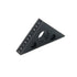 T Tulead Carpenter Square Triangle Ruler, Aluminum Alloy Woodworking Square Measurement Tool