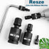 3 Pcs Universal Joint Swivel Socket Adapter Set, 1/4", 3/8" & 1/2" Drivers, Full Impact Grade Wobble Socket Wrench