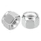 uxcell 25Pcs 5/8"-11 Nylon Insert Hex Lock Nuts, 304 Stainless Steel Self-Locking Stop Nut for Industrial Construction