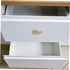 MAGICLULU Vintage Brass Nautilus Shape Drawer Pull Solid Brass Cabinet Handle for Cabinets and Bedside Tables Unique