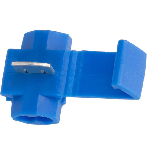 OIIKI 100pcs Quick Splice Wire Connectors, 18-14 AWG Quick Splice Wire Terminals for Cables Connecting