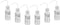 EISCO 2PK Chemical Wash Bottle, 250ml Wide Mouth, Self Venting, Low Density Polyethylene