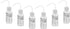 EISCO 2PK Chemical Wash Bottle, 250ml Wide Mouth, Self Venting, Low Density Polyethylene