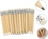 Ciieeo Woodcase Pencils, 35pcs Mini Short Pencils, Mini Golf, Mini Erasers, Wood Color Wooden Eraser Erasable Pencils